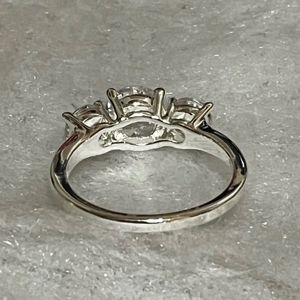 Nataliya V Collister Triple Stone Ring